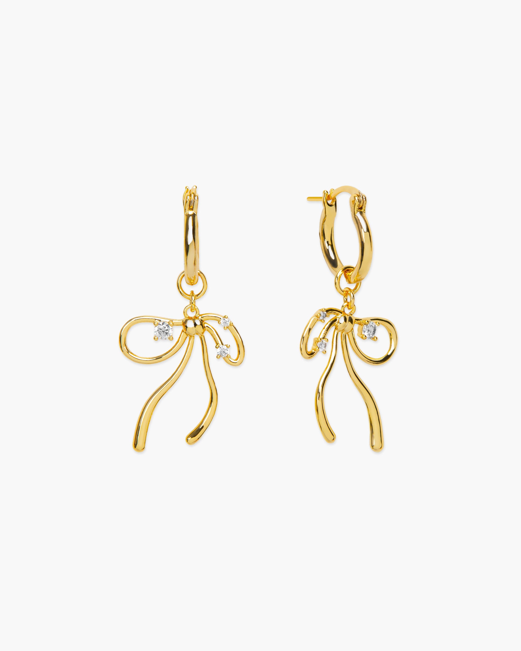 The Miffy Earrings in Gold