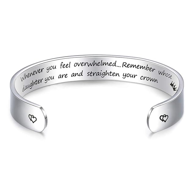To My Daughter | Straighten Your Crown Bangle