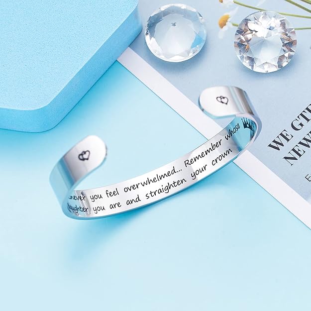 To My Daughter | Straighten Your Crown Bangle