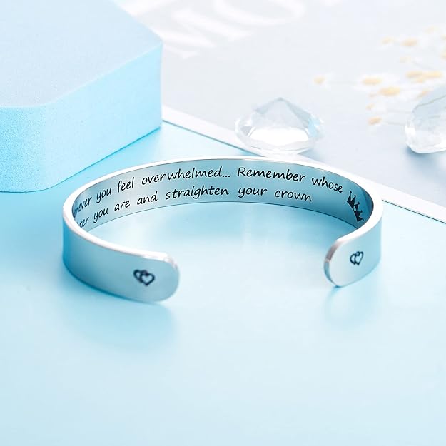 To My Daughter | Straighten Your Crown Bangle