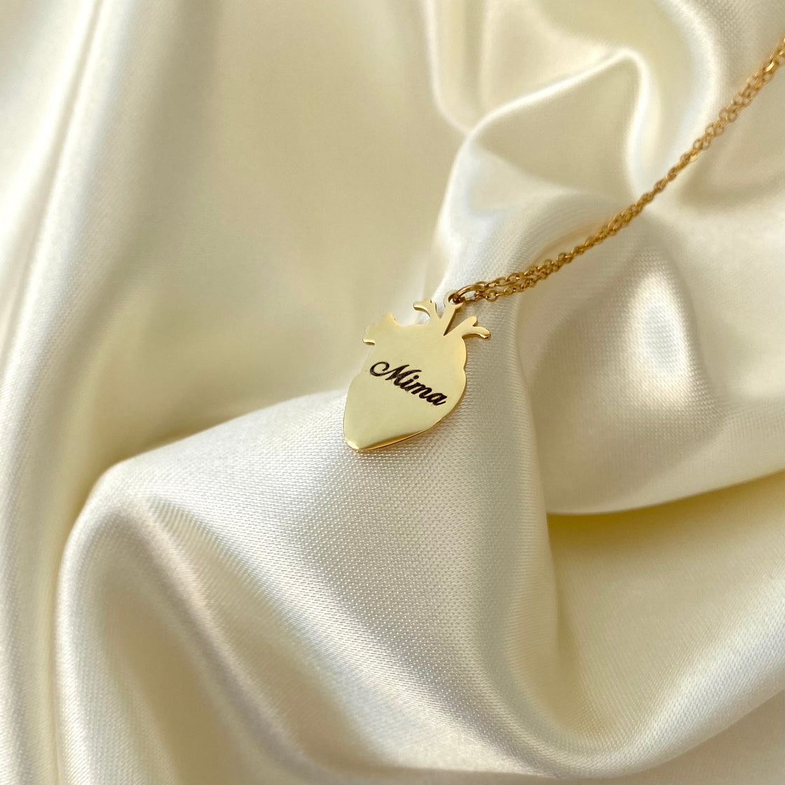 Anatomical Heart Necklace