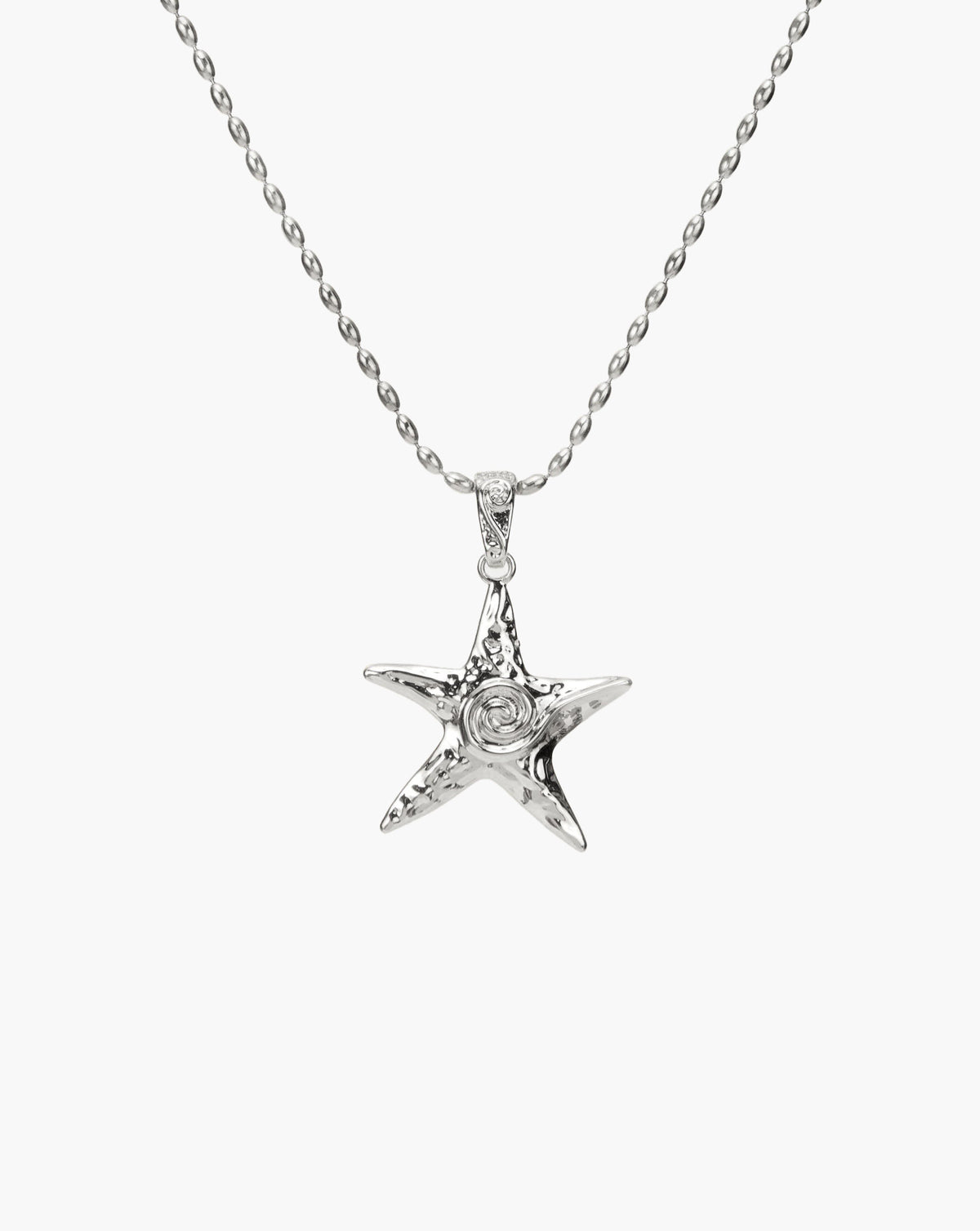 Gold Starfish Necklace