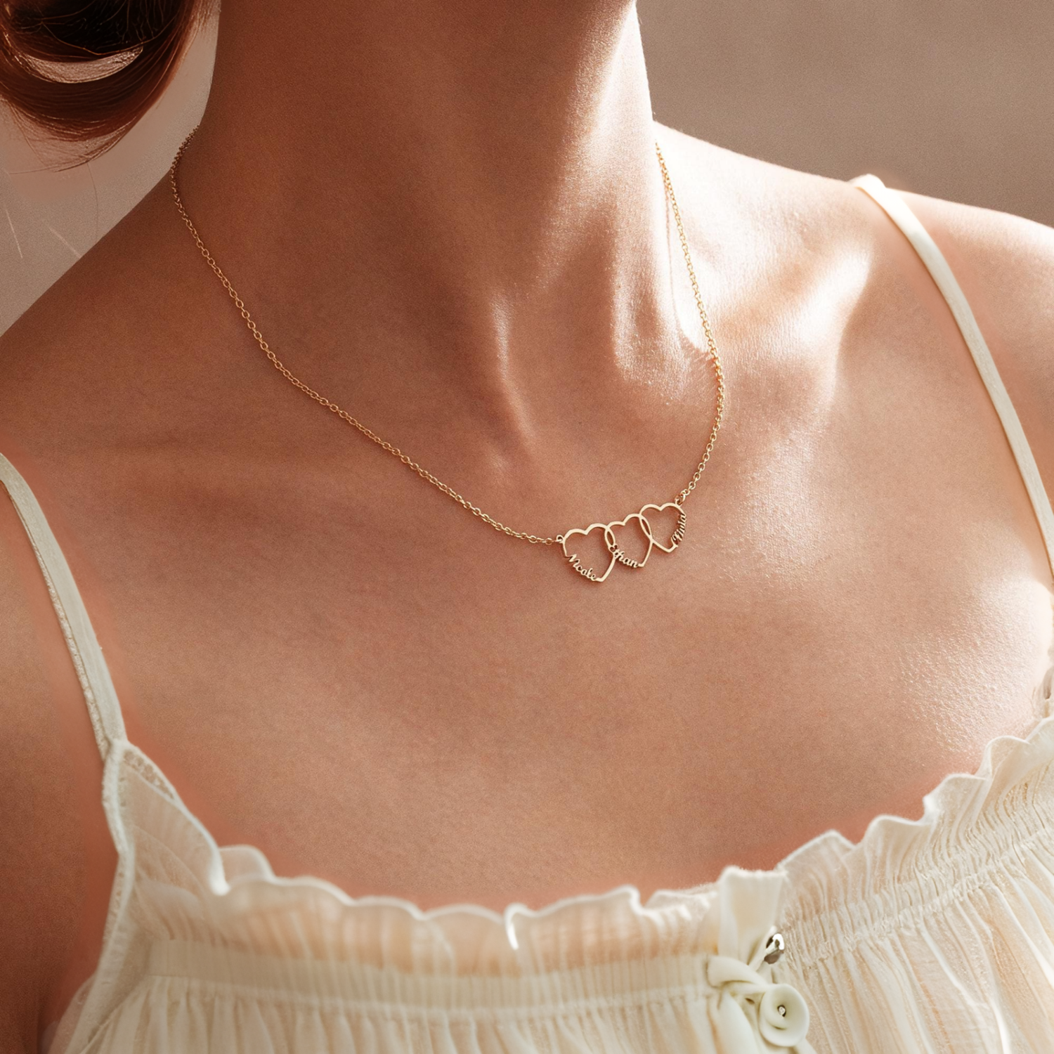 Personalized Heart Name Necklace