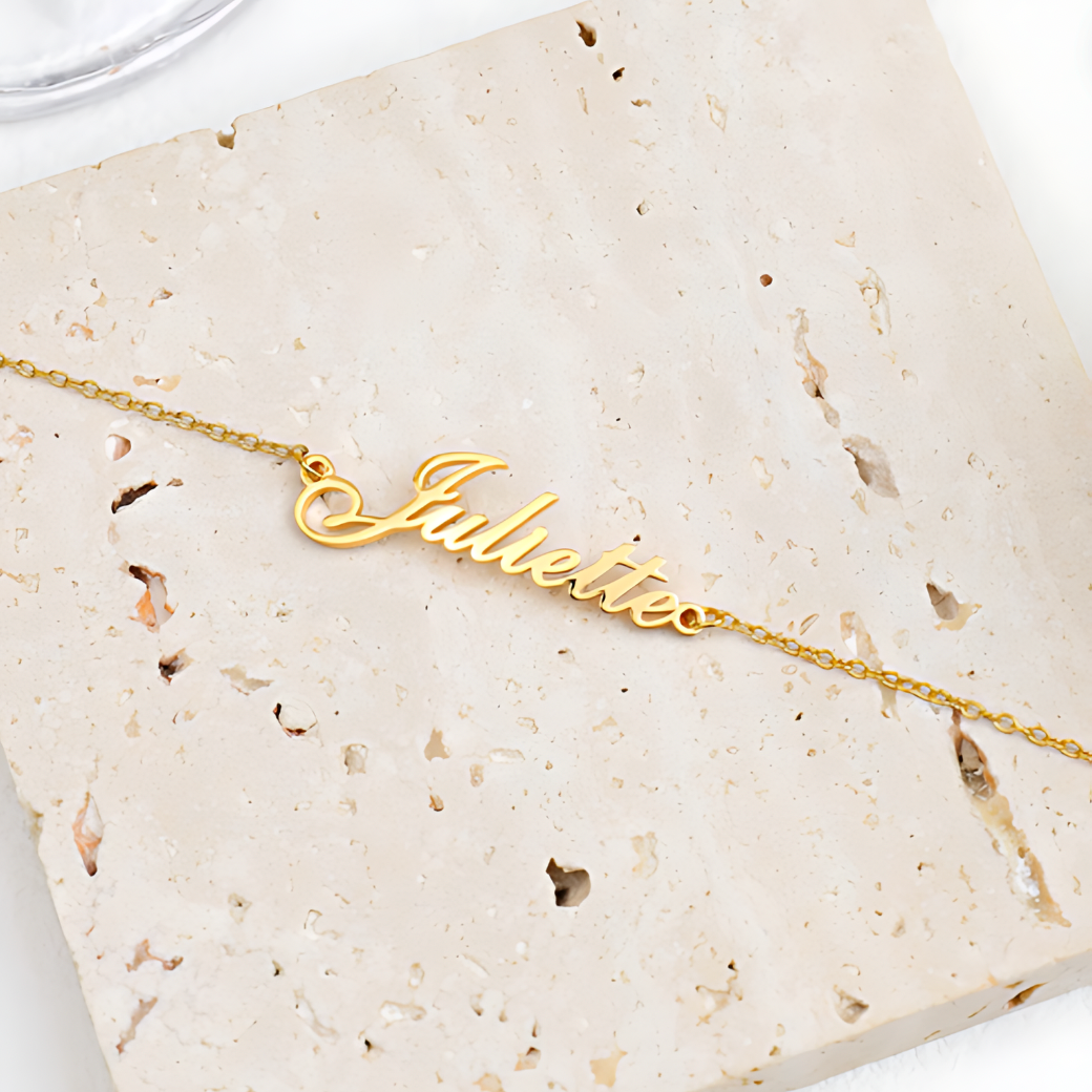 Personalized Name Anklet
