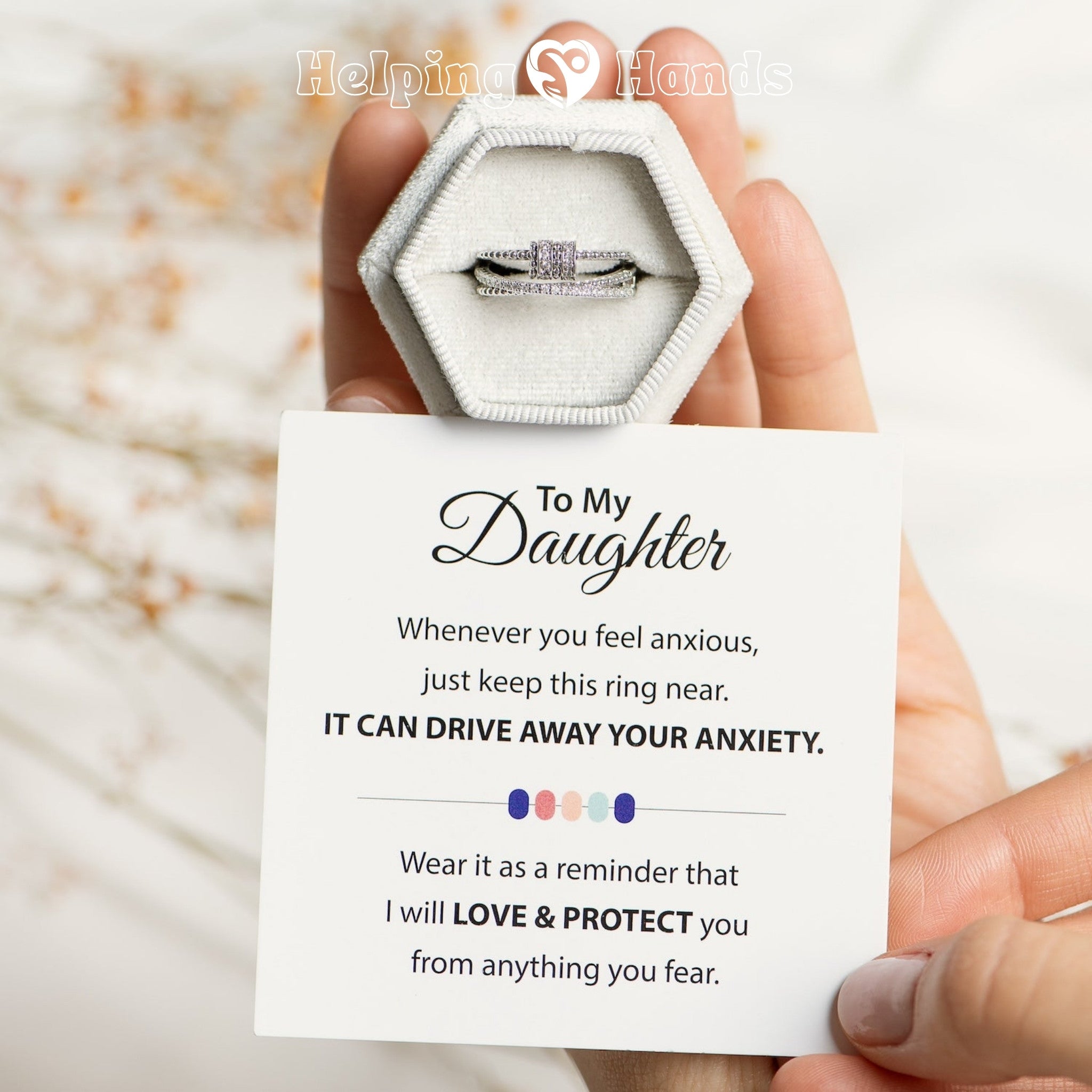 To My Daughter - Fidget Ring