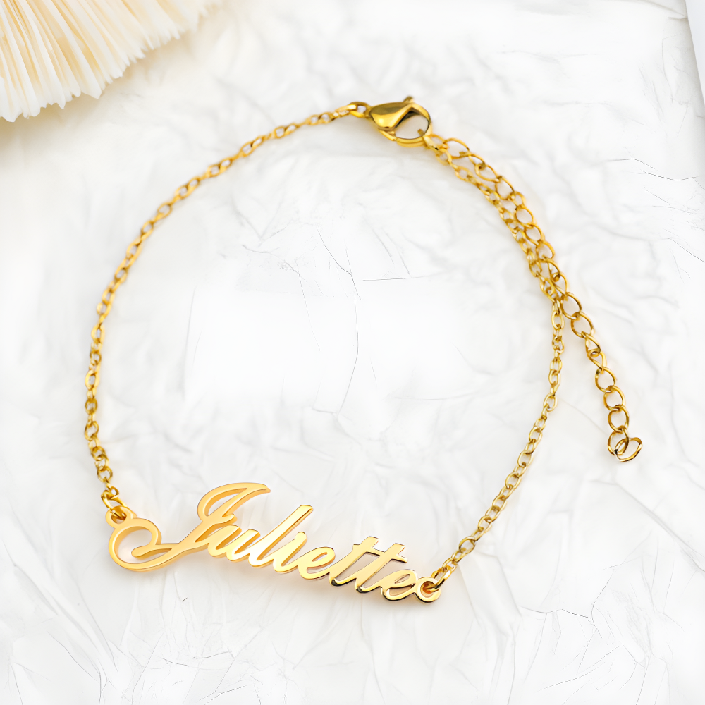 Personalized Name Anklet