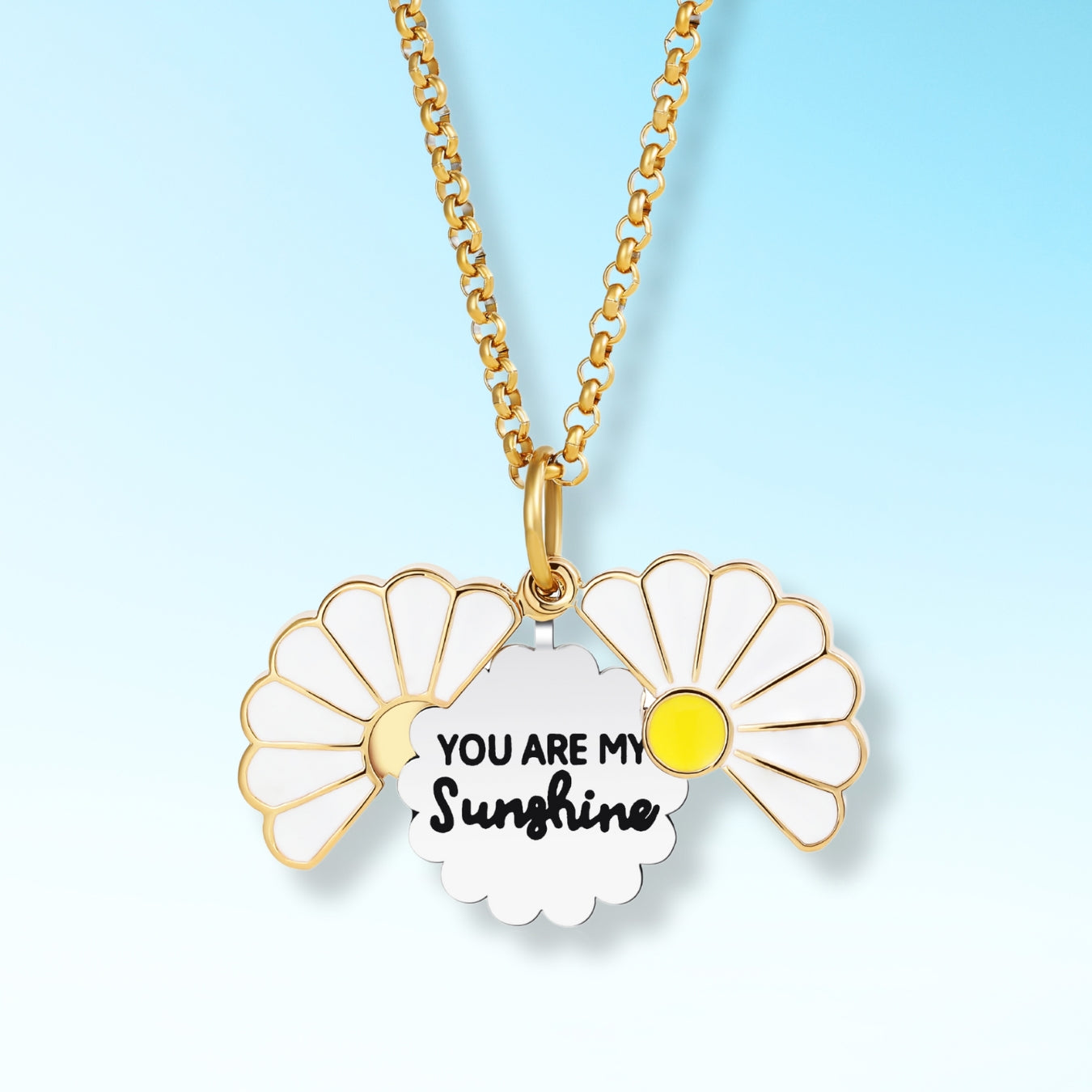 "You Are My Sunshine" Daisy Necklace