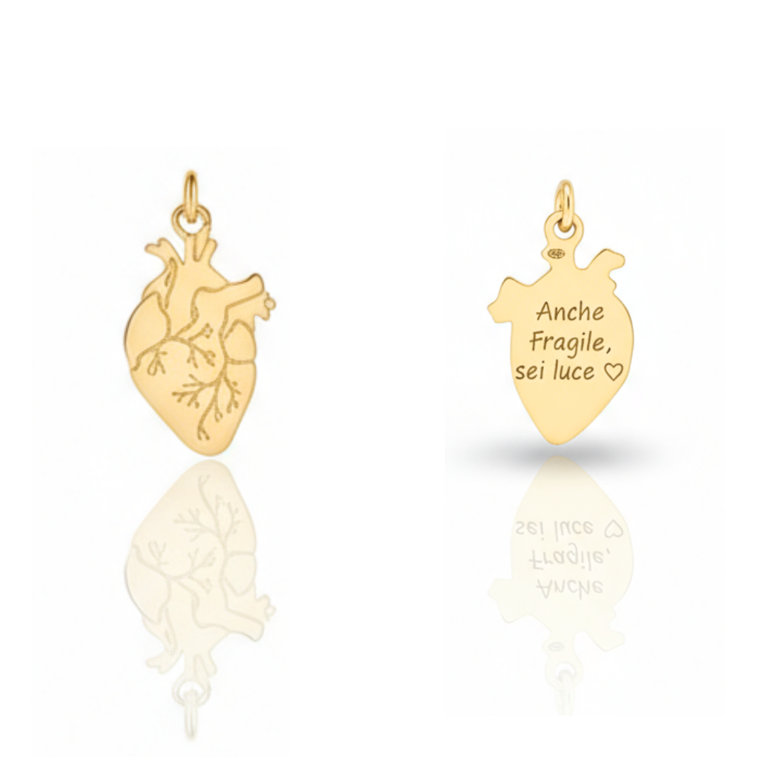 Anatomical Heart Necklace